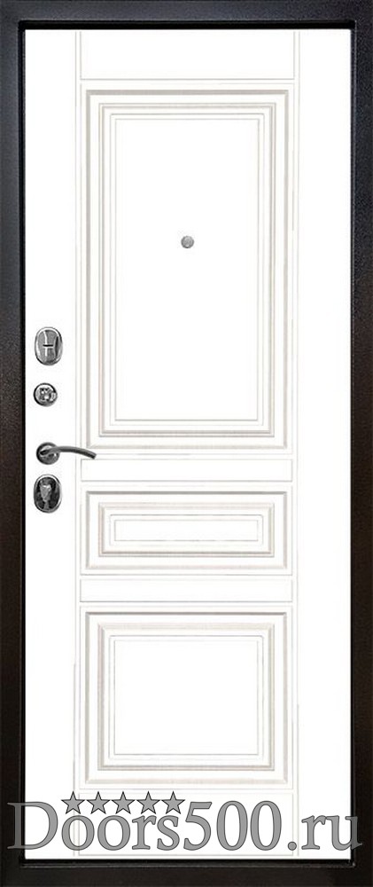 Дверь Троя 3К (Белый матовый)